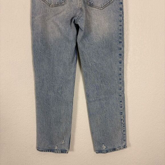 Abercrombie & Fitch The 90’s Straight Leg High Rise Jeans Size 25P or 0P - Picture 10 of 12